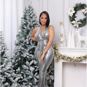 The Cocky Af Sequence Jumpsuit